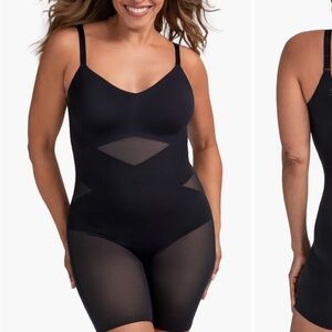 Honeylove shape wear mid thighs body suit